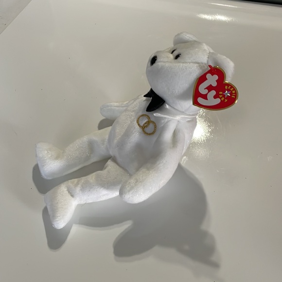 Ty Beanie Baby * Mr. * Grooms Bear * Wedding Bear * Collectible - Picture 4 of 13